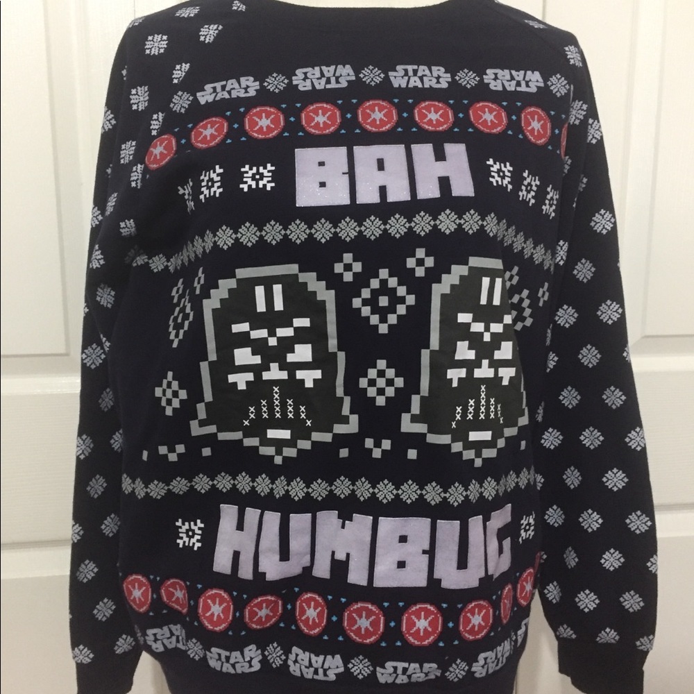 Star Wars “Bah Humbug” Christmas sweater size L